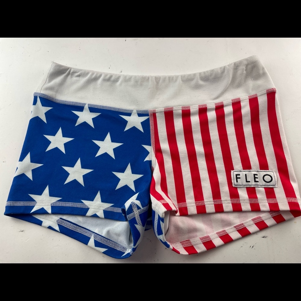 Fleo 3.25 American flag shorts